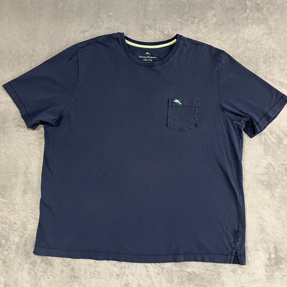 Tommy Bahama Other - Tommy Bahama T-Shirt Adult Mens XXL Navy Relax Pima Cotton Short Sleeve Nautical